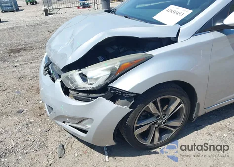 2014 Hyundai Elantra Limited z USA, uszkodzony, nr VIN KMHDH4AE2EU142048